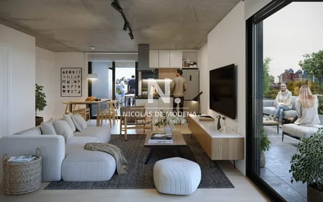 Venta Moderno Monoambiente en Pocitos,Montevideo.Ideal Inversores.