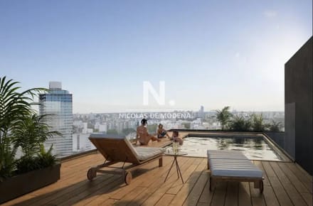 Apartamento en Venta de 2 Dormitorios Con Gran Vista en pocitos,Montevideo!