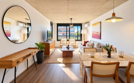 POCITOS – VENTA APARTAMENTO DE 1 DORMITORIO con TERRAZA (CON RENTA)