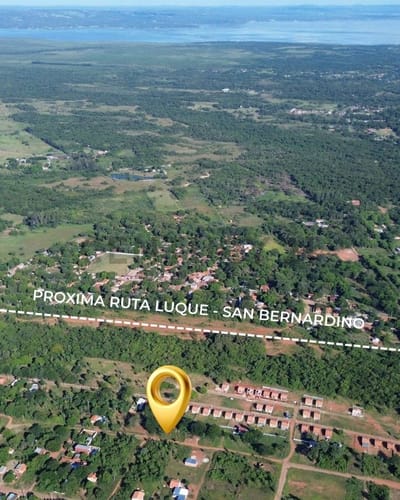 Vendo amplio terreno en Luque en esquina - A cuadras de la nueva ruta