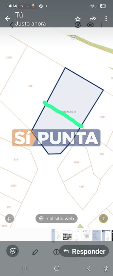 Terreno en Punta Ballena, Solanas