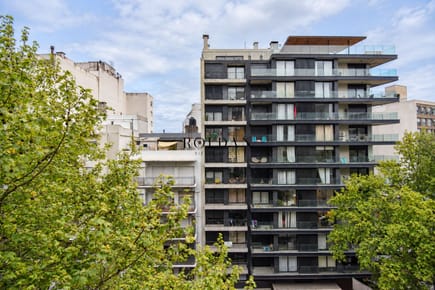 Apartamento Alquiler Cordon 2 Dormitorios Piso Alto Impecable Estado Gastos Bajos Porteria Virtual