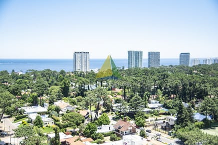 Vende apto de 2 dormitorios con vista al mar en Punta del este - Ref : EQP8068