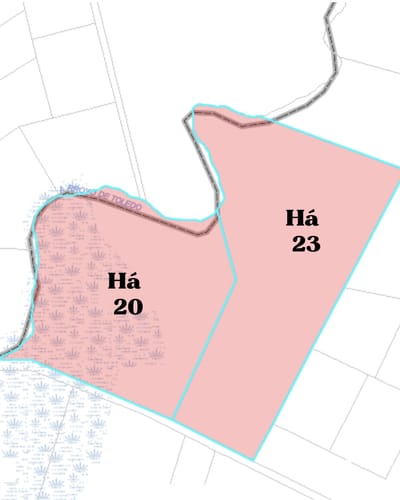 Terreno en venta de 43ha ubicado en Barros Blancos