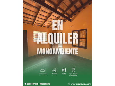 MONOAMBIENTE EN EL BARRIO SAN PABLO
