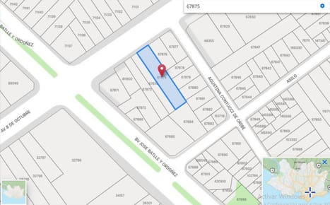Buen terreno sobre avenida . Zona vivienda promovida.