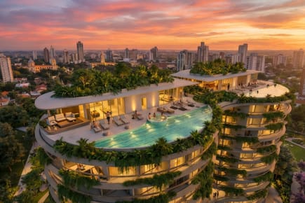 EN VENTA | Penthouse de 4 dormitorios en suite, 294 m² en Ciudad del Este