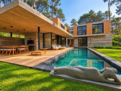Exclusiva residencia en Reserva Montoya vista a Laguna Blanca - Temporada 2027