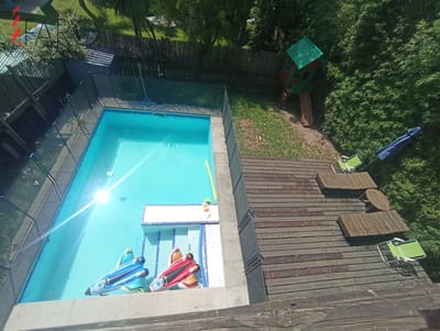 Casa de 3 dorm ensuite con piscina y terraza con vista al mar a 300 mts de la Playa Montoya