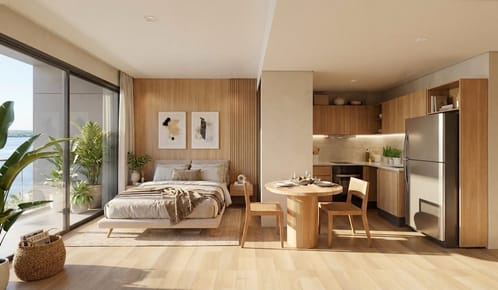 EN VENTA | Monoambiente, 37 m² en Ciudad del Este