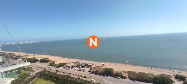 Apartamento en alquiler, mansa, frente al mar