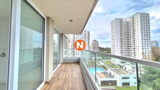 Apartamento luminoso de 2 dormitorios con vista a la brava