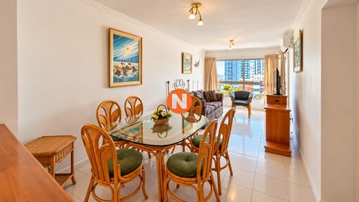 Alquiler apartamento un dormitorio y medio punta del este edificio Triangulo Mansa
