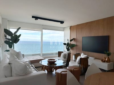 Alquiler temporal 3 dorm. en suite Playa Brava frente al mar Le Parc III