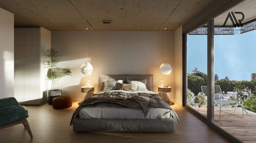 Apartamento de 2 dormitorios, con balcón y patio en Malvín. Entrega: marzo 2028