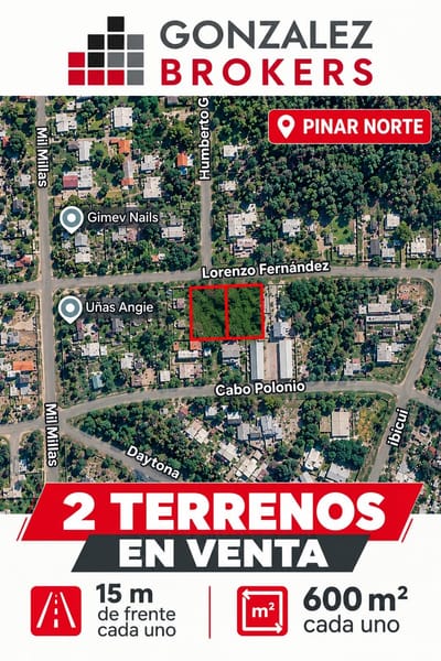 Terreno en venta El Pinar Norte zona autodromo