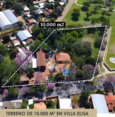 Vendo terreno de 1 hectárea sobre Americo Picco en Villa Elisa