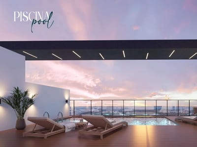 Departamento un dorm Exclusivo con amplio espacio exterior - Lumiere Mariscal