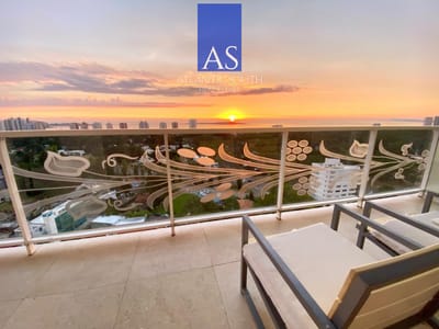 Piso alto 2 dormitorios con vista al mar y servicios Punta del Este