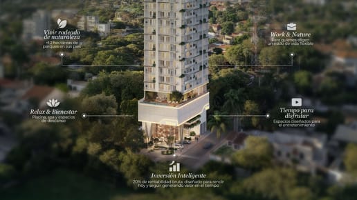 EN VENTA | Departamento de 45 m² en Las Lomas con Piscina y Coworking