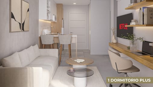 EN VENTA | Departamento de 41 m² en Las Lomas junto al Eje Corporativo, 1 Dormitorio con Parrilla Privada