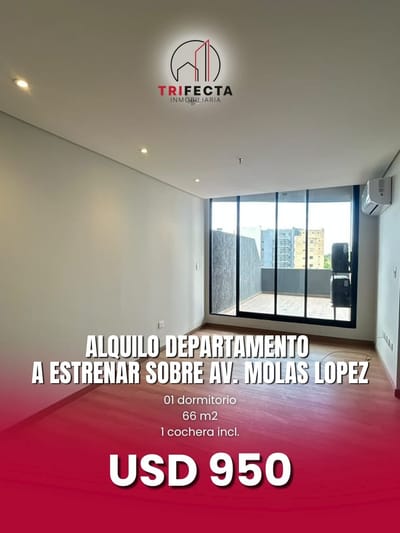 ALQUILO DEPARTAMENTO DE 1 HABITACION A ESTRENAR CON JACUZZI PRIVADO | EDIFICIO GARDEN PARK