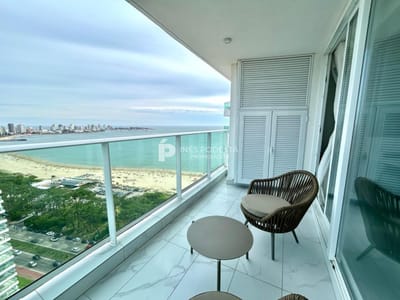 Alquiler en Mansa a estrenar con 2 suites más toilette vista al mar