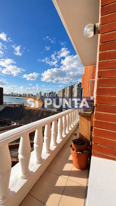 Apartamento en Península - Edificio Casino Míguez con vista al mar de 1 dormitorio