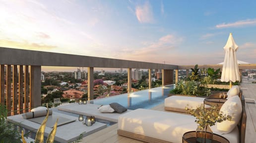 Dpto. Monoambiente AURA One 33m2 / Edificio AURA JAPANDI RESINDENCES
