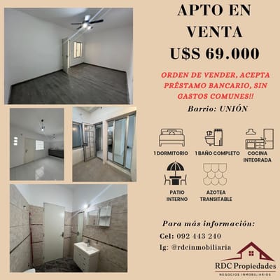 ¡¡¡OPORTUNIDAD, INVERSORES, APTO 1 DORM, EXCELENTE ESTADO!!!