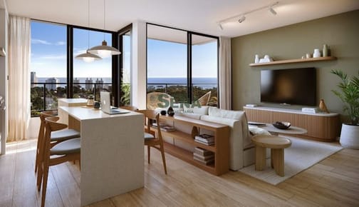 Venta de apartamento en la Rosevelt, 1 dormi, baño, servicios y vista.
