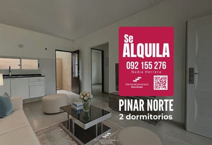 Casa de dos dormitorios en el Pinar.