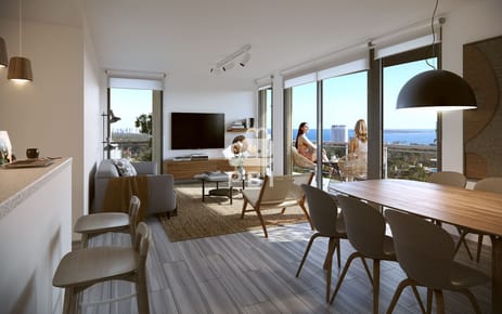 Oportunidad Venta unidad de 2 dormitorios 2 baños. - Golden Rise  - Ref : PBI16236