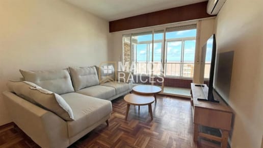 Alquiler Apartamento 2 Dormitorios Amoblado, con vista al Mar. Malvin, Montevideo