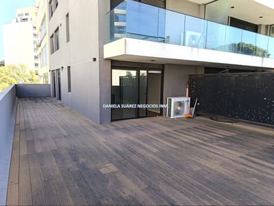Venta 2 dormitorios , 2 baños (uno en suite) gge y gran terraza en L