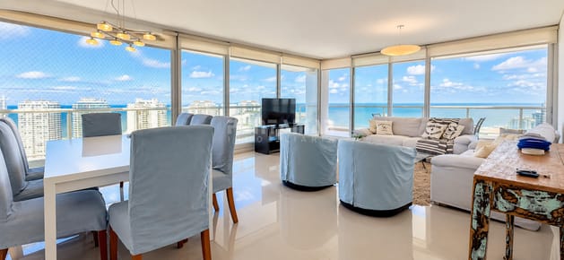 VENTA Y ALQUILER EXCLUSIVO APARTAMENTO DE 3 DORM EN SUITE + DEP SERV | TORRE ONE