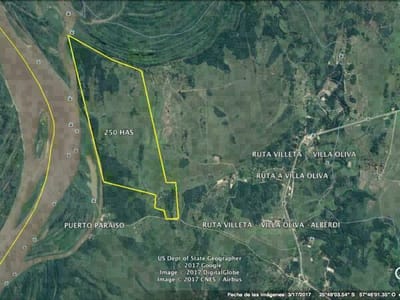 VENDO TERRENO ESPECIAL PARA PUERTO SOBRE EL RIO