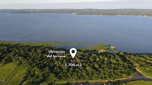 VENDO TERRENO SOBRE EL LAGO YPACARAÍ