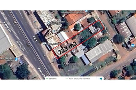 Vendo Terreno Sobre la avenida Acceso Sur, 3 bocas 