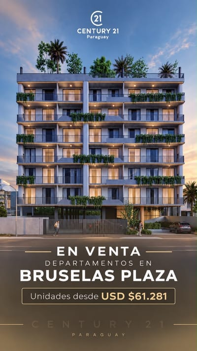 En venta- Departamentos en pozo en Ycua Sati* *BRUSELAS PLAZA