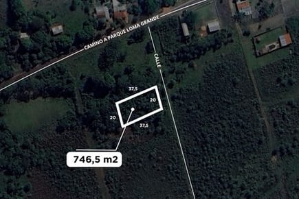 VENDO 2 TERRENOS EN LOMA GRANDE - AGUA-Y