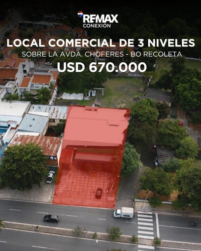 PROPIEDAD COMERCIAL DE TRES NIVELES EN VENTA