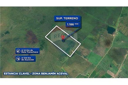 Campo - Venta - Benjamín Aceval, Presidente Hayes, Paraguay