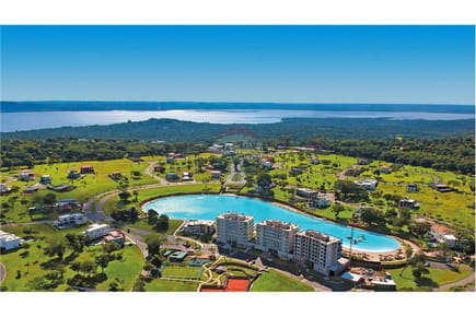 DEPARTAMENTO AQUA VILLAGE CON SALIDA A LA LAGUNA