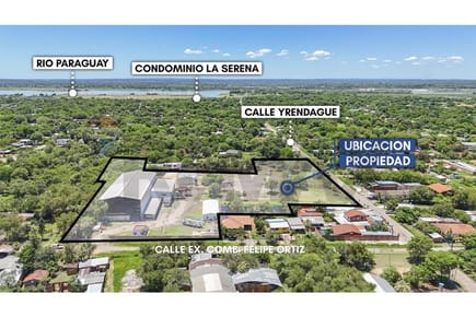 VENTA DE DOS HECTÁREAS EN EL CENTRO DE REMANSITO VILLA HAYES