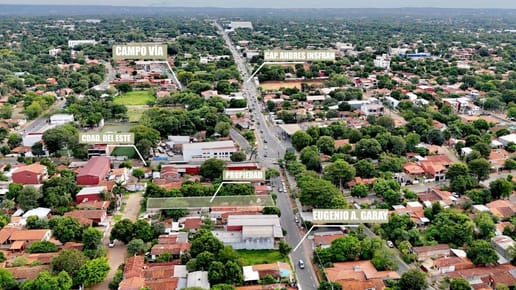 Vendo Terreno en Luque Cuarto Barrio.