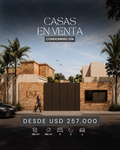 CASAS EN VENTA | CONDOMINIO DÍA 