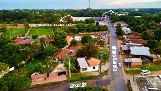 Hermoso Terreno en Esquina -Barrio Primavera - Luque 