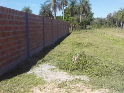 VENDO TERRENO AMURALLADO EN YPACARAI 