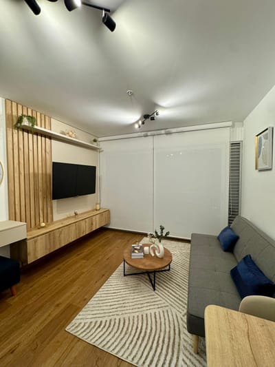 ALQUILER DE MODERNO DEPARTAMENTO AMOBLADO Y EQUIPADO EN SAN ISIDRO